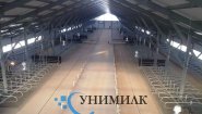 Стойловое оборудование для привязного и беспривязного содержания КРС от производителя ООО «Унимилк».