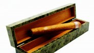 Футляр - Хьюмидор (Humidor) для сигар. Чистый Вердантит.